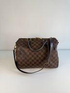Speedy 30 à bandoulière en toile damier