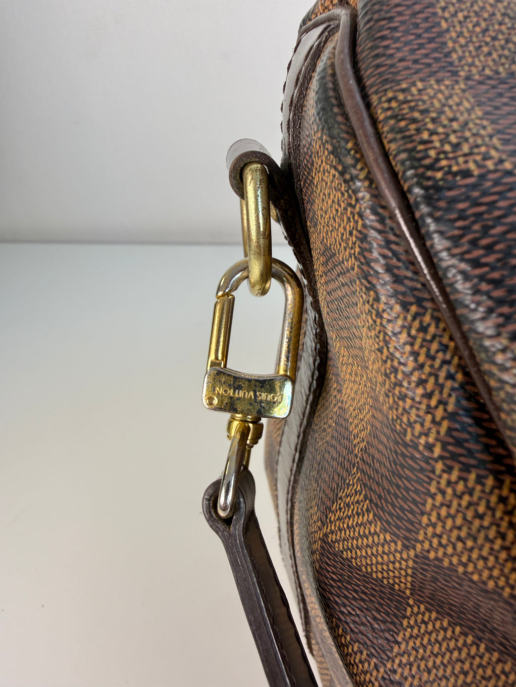 Speedy 30 à bandoulière en toile damier