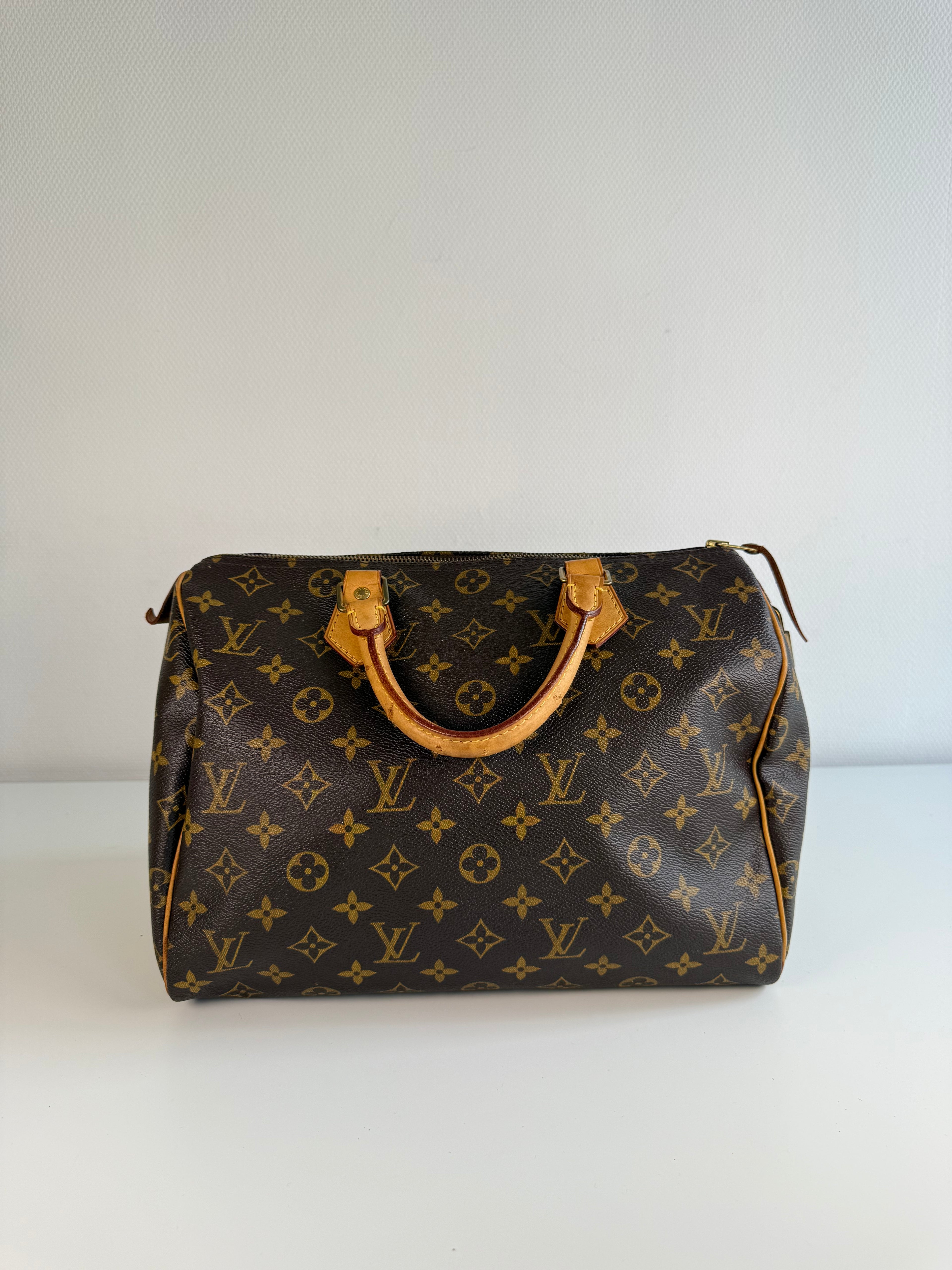 Speedy 30 en toile Monogram marron