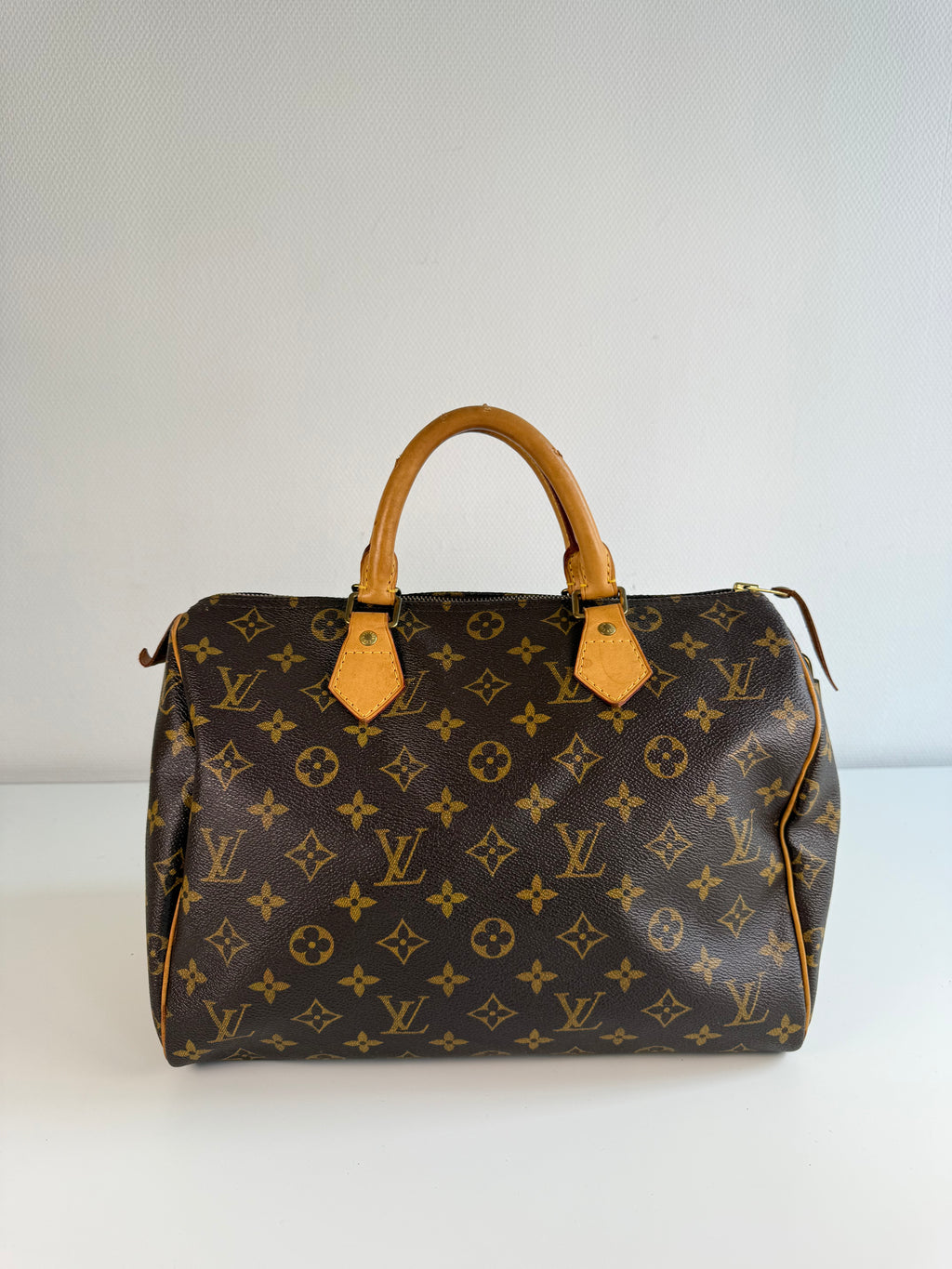 Speedy 30 en toile Monogram marron