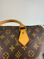 Speedy 30 en toile Monogram marron