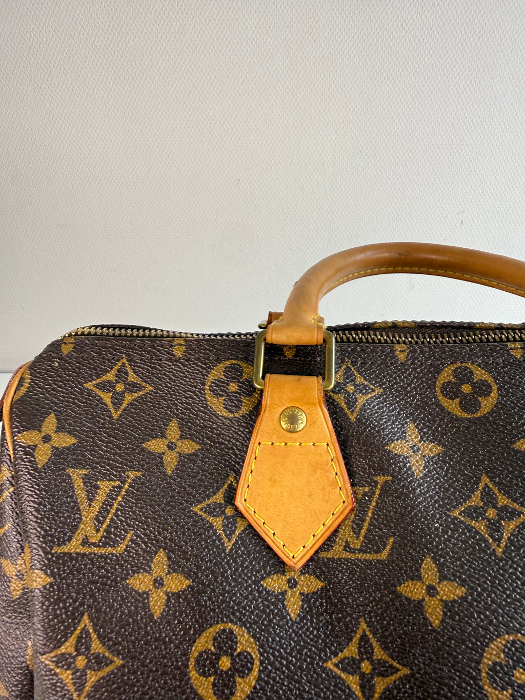 Speedy 30 en toile Monogram marron