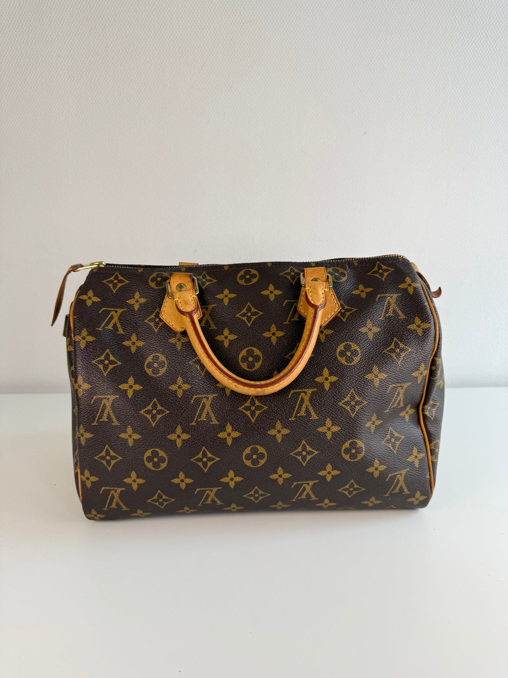 Speedy 30 en toile Monogram marron