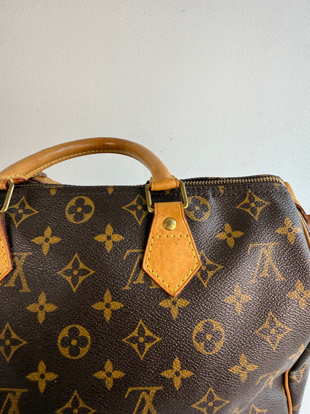 Speedy 30 en toile Monogram marron