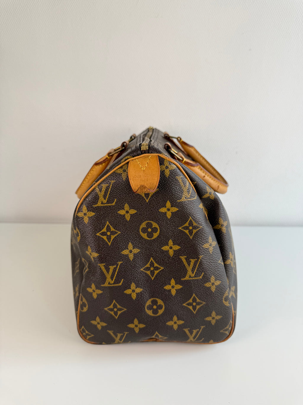 Speedy 30 en toile Monogram marron