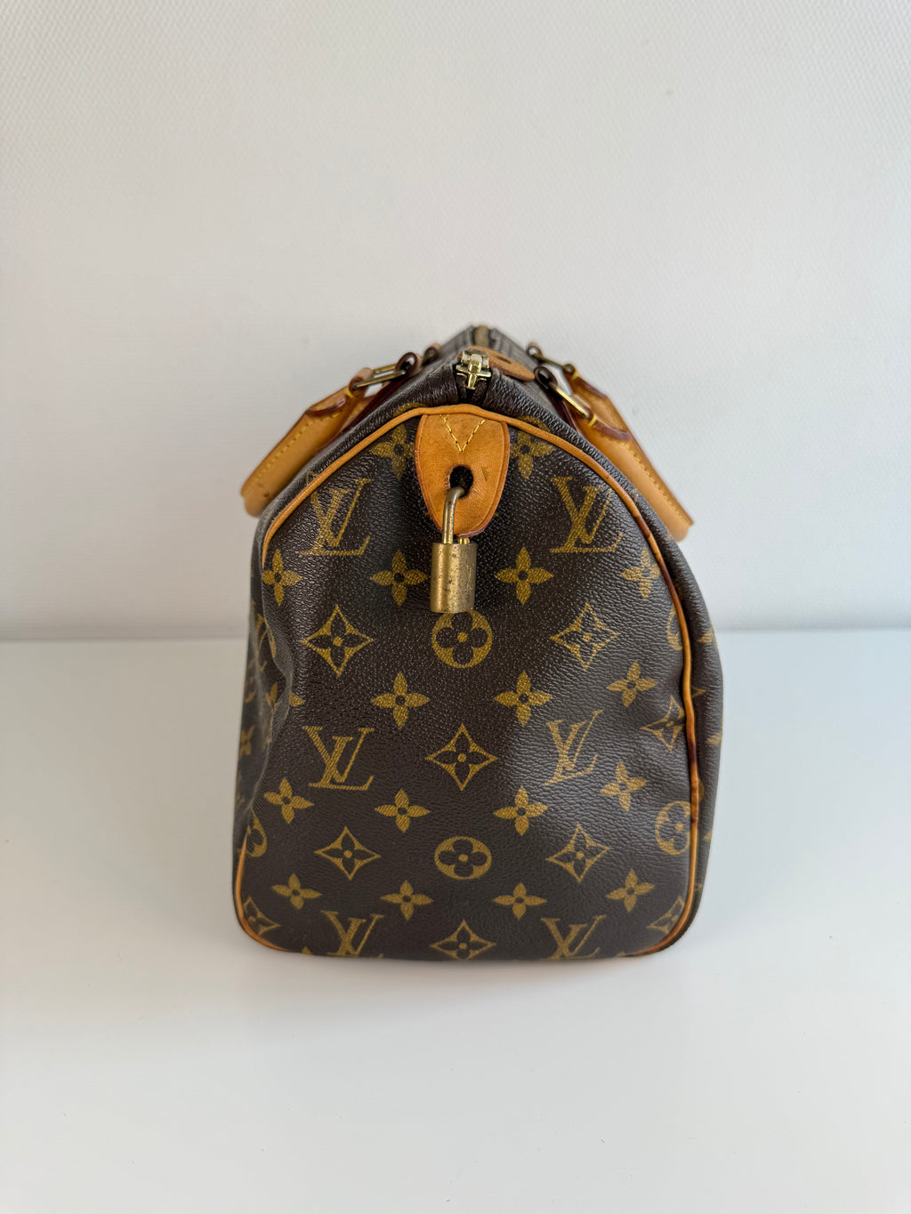 Speedy 30 en toile Monogram marron