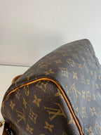 Speedy 30 en toile Monogram marron