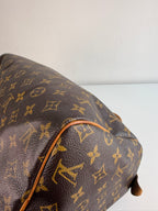Speedy 30 en toile Monogram marron