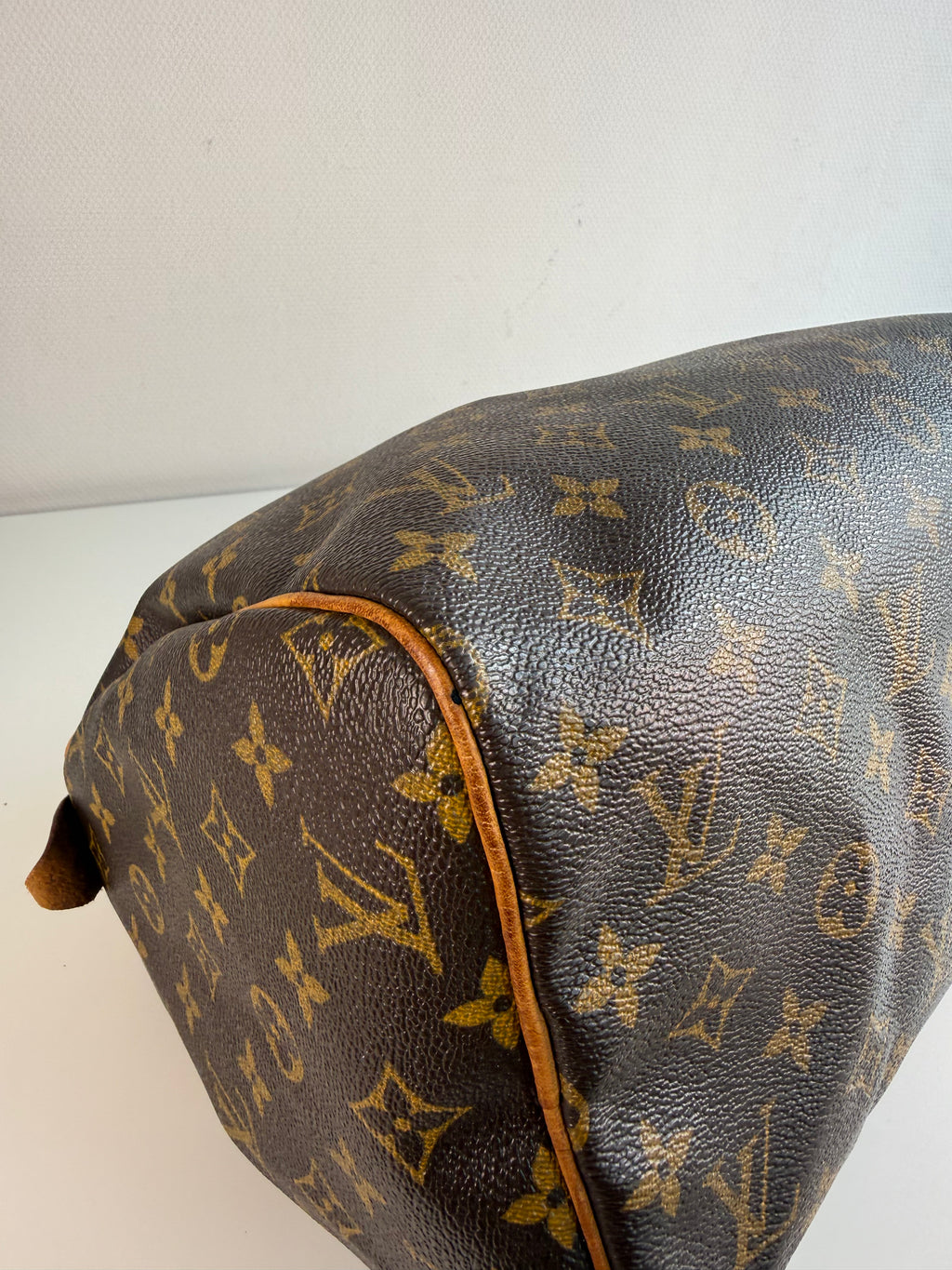 Speedy 30 en toile Monogram marron
