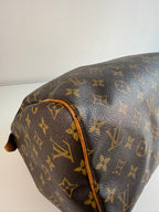 Speedy 30 en toile Monogram marron