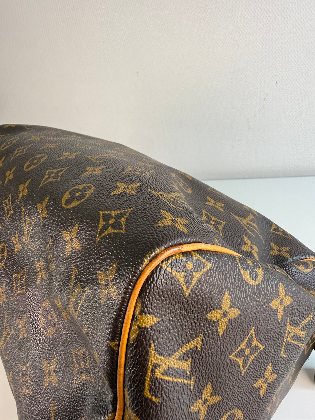Speedy 30 en toile Monogram marron