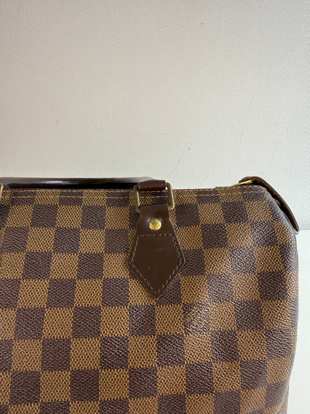 Speedy 30 en toile damier