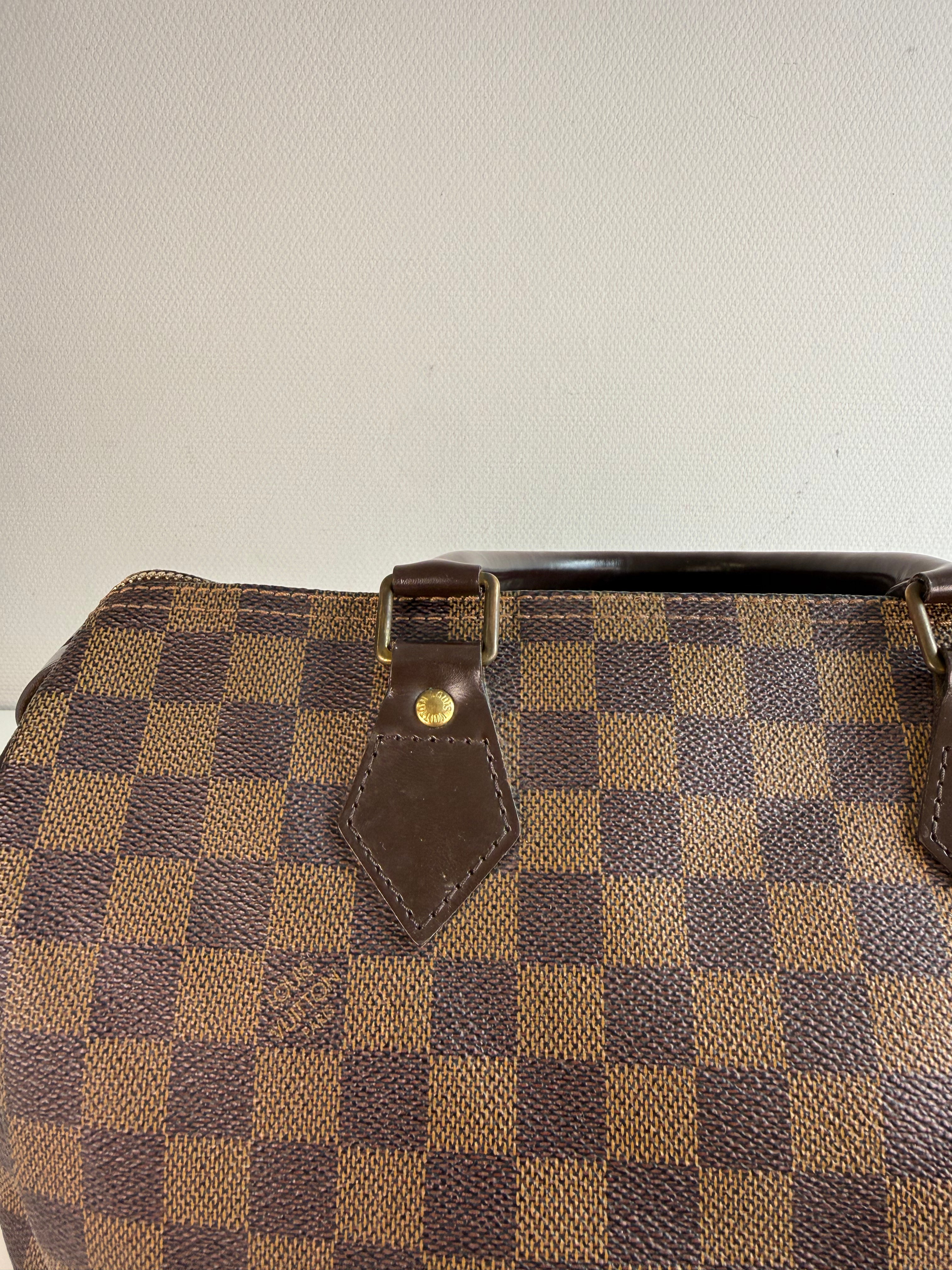 Speedy 30 en toile damier