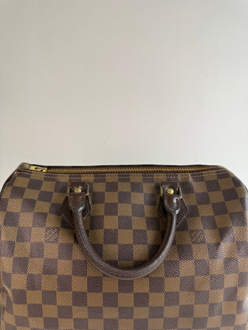 Speedy 30 en toile damier