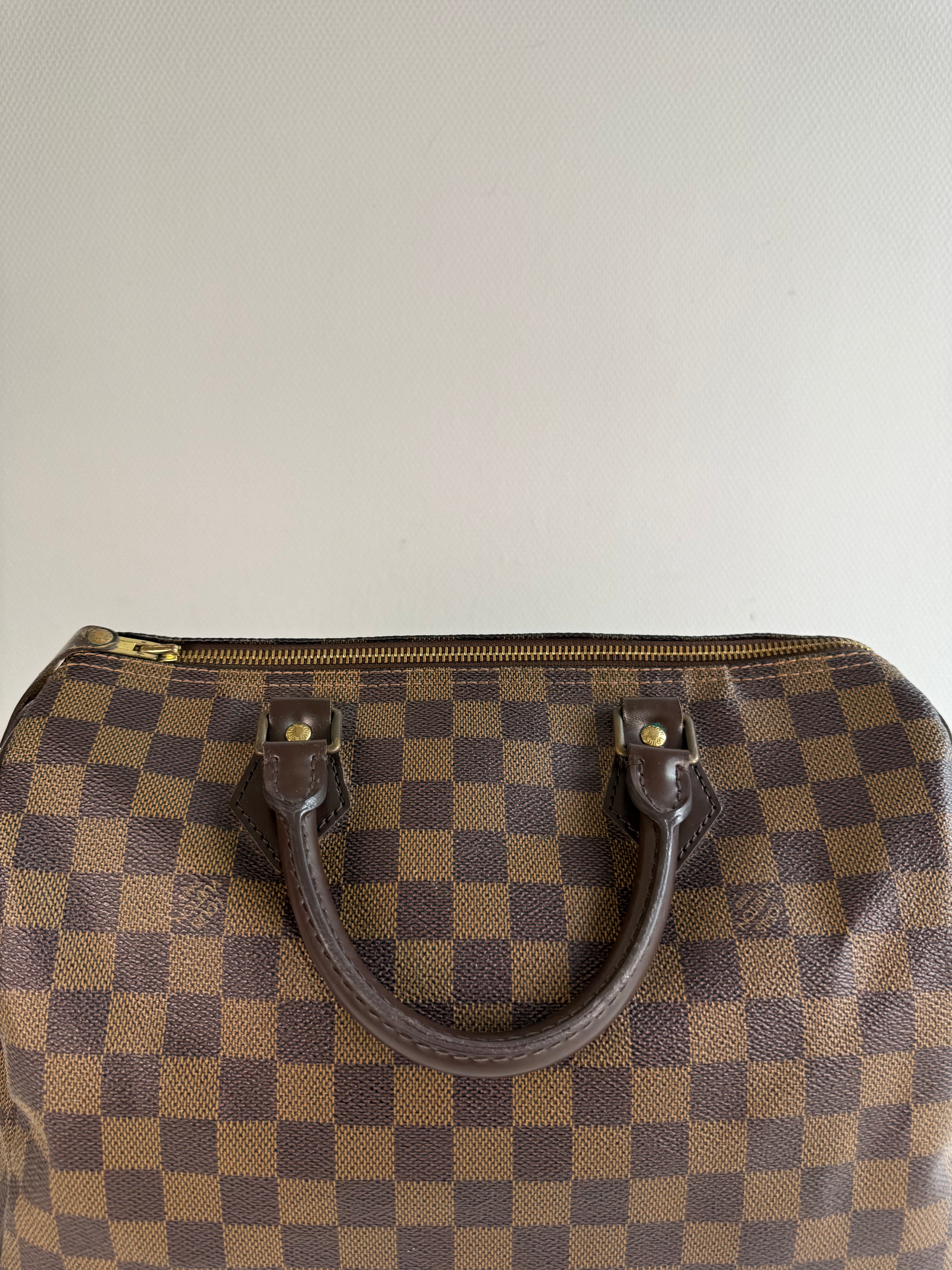 Speedy 30 en toile damier