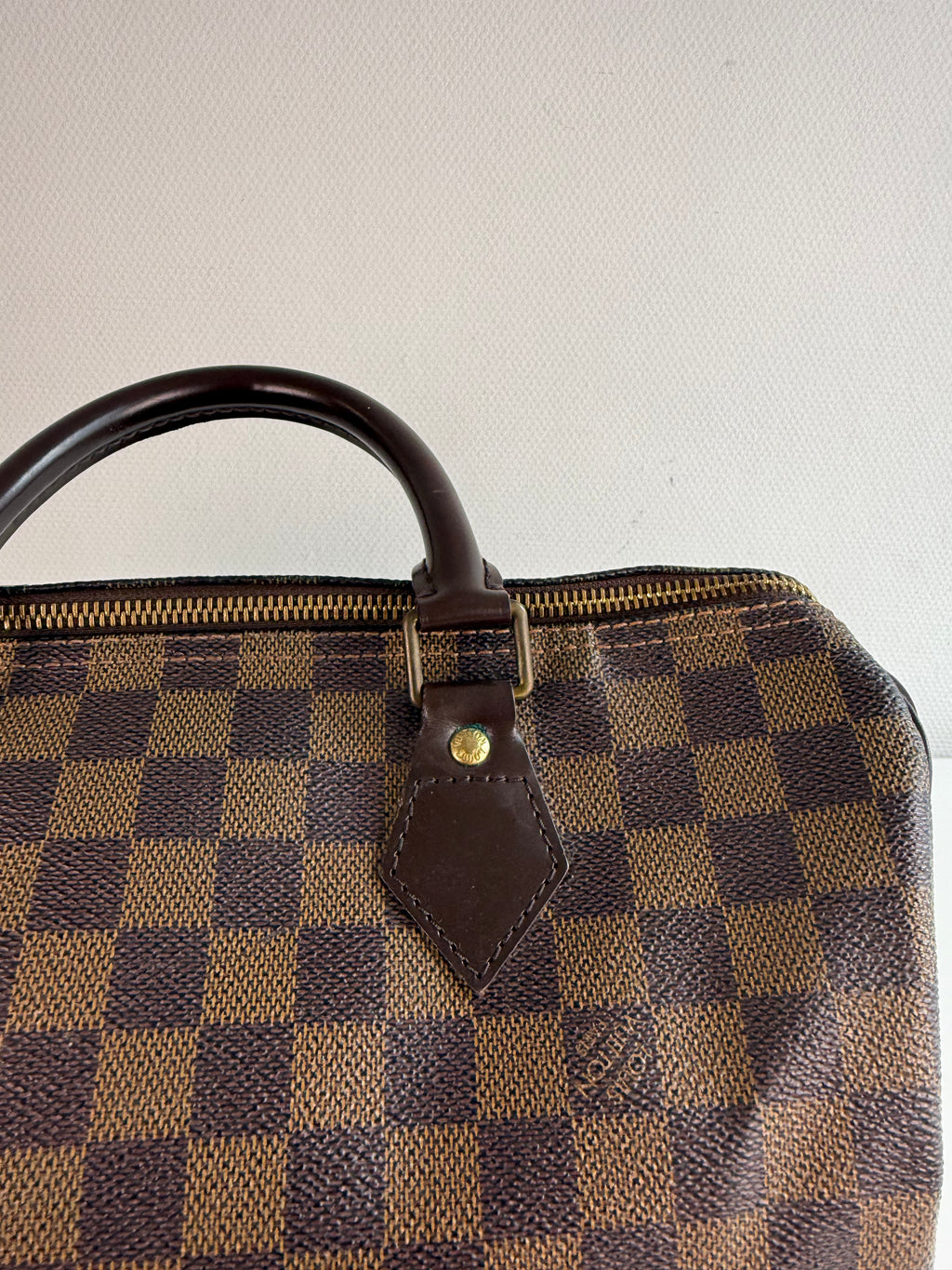 Speedy 30 en toile damier