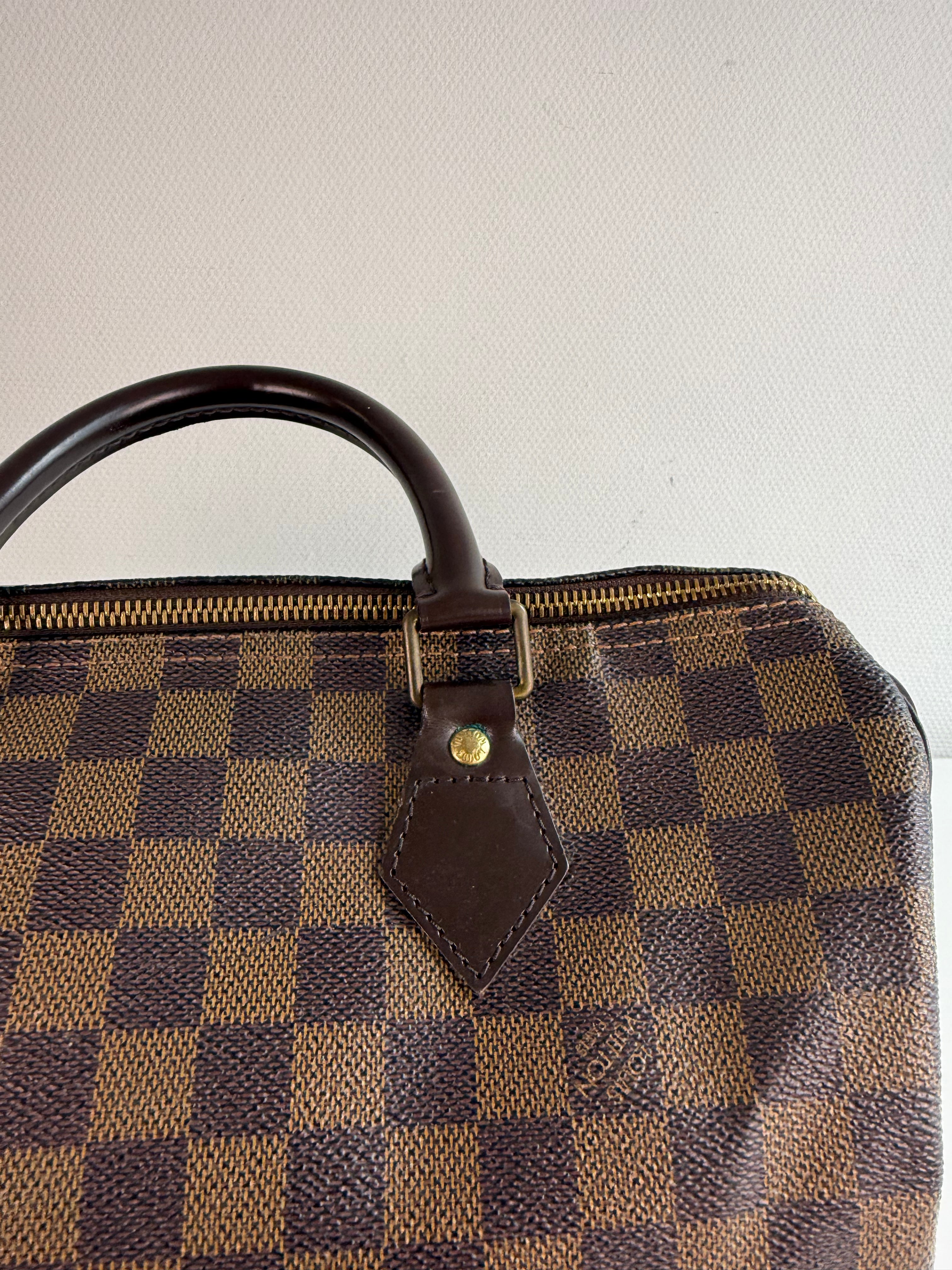 Speedy 30 en toile damier
