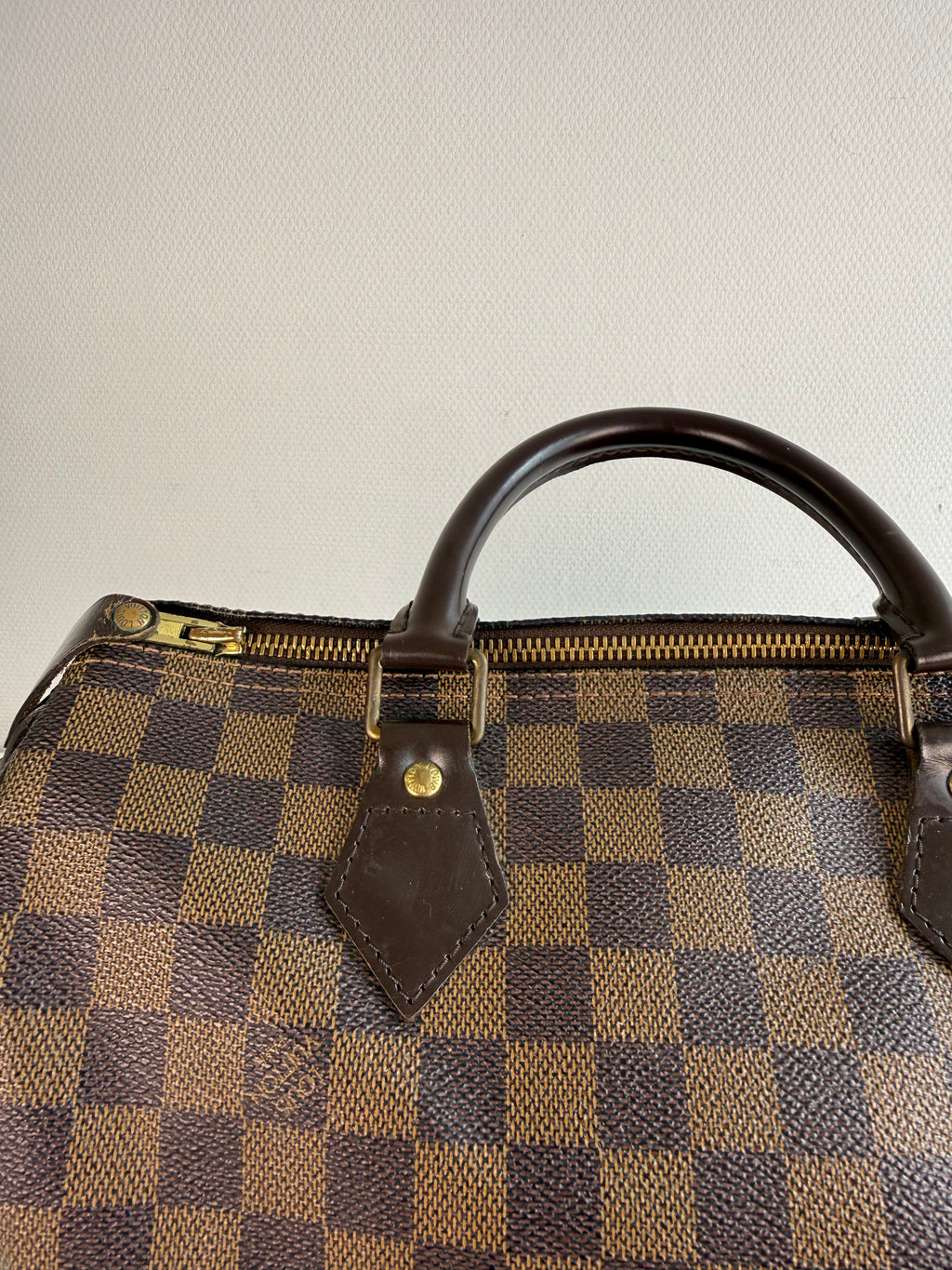 Speedy 30 en toile damier