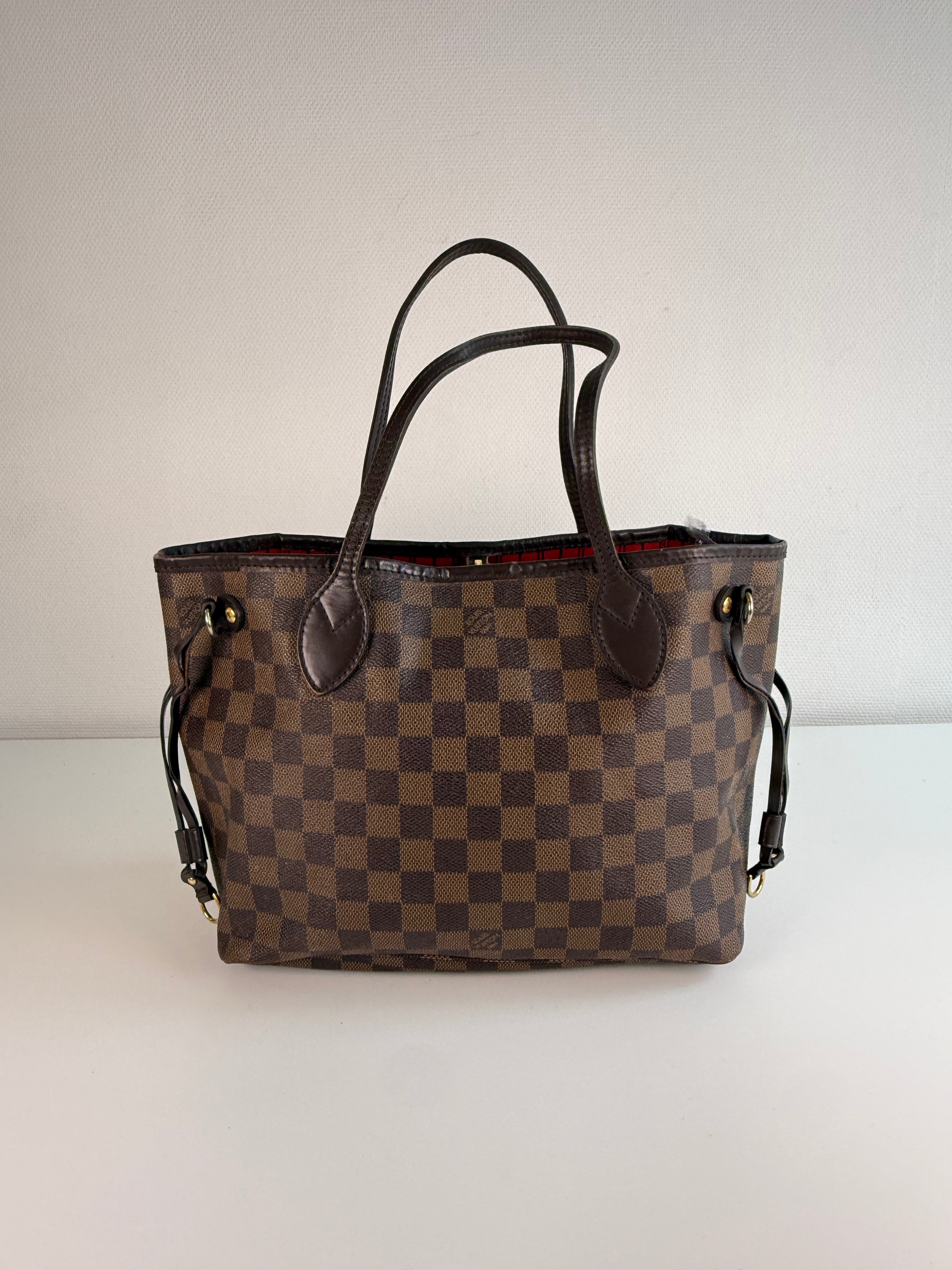 Sac Louis Vuitton Neverfull PM en Toile Damier