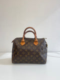Speedy 25 en toile monogramme marron