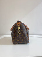 Speedy 25 en toile monogramme marron