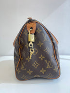 Speedy 25 en toile monogramme marron