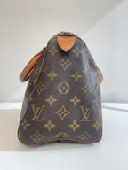 Speedy 25 en toile monogramme marron