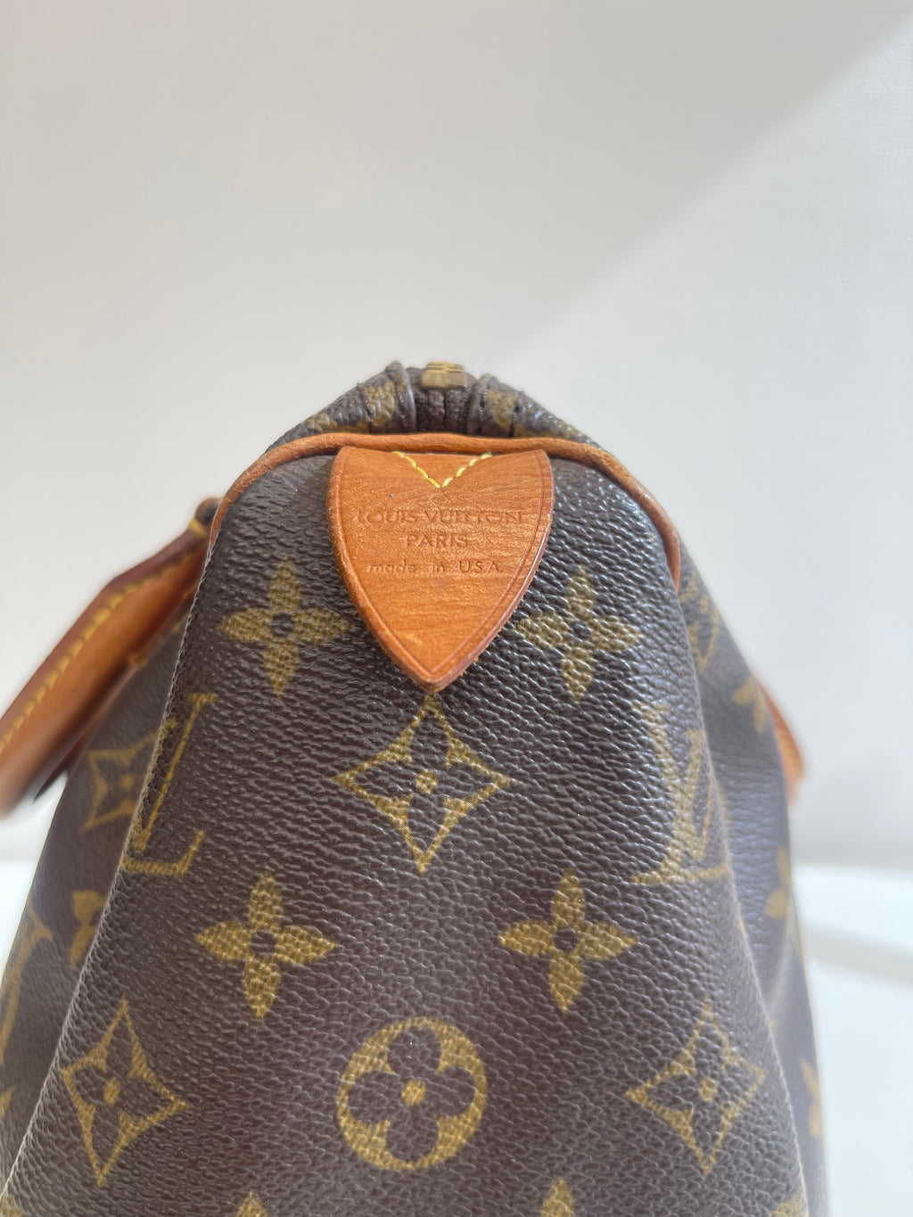 Speedy 25 en toile monogramme marron