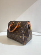 Speedy 25 en toile monogramme marron