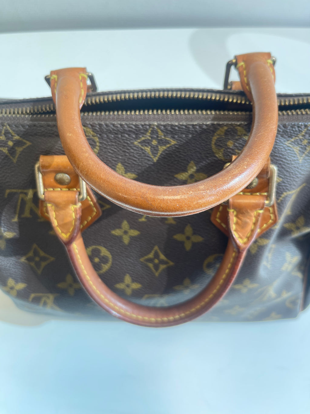Speedy 25 en toile monogramme marron