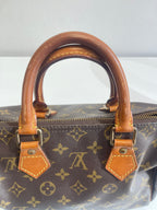 Speedy 25 en toile monogramme marron