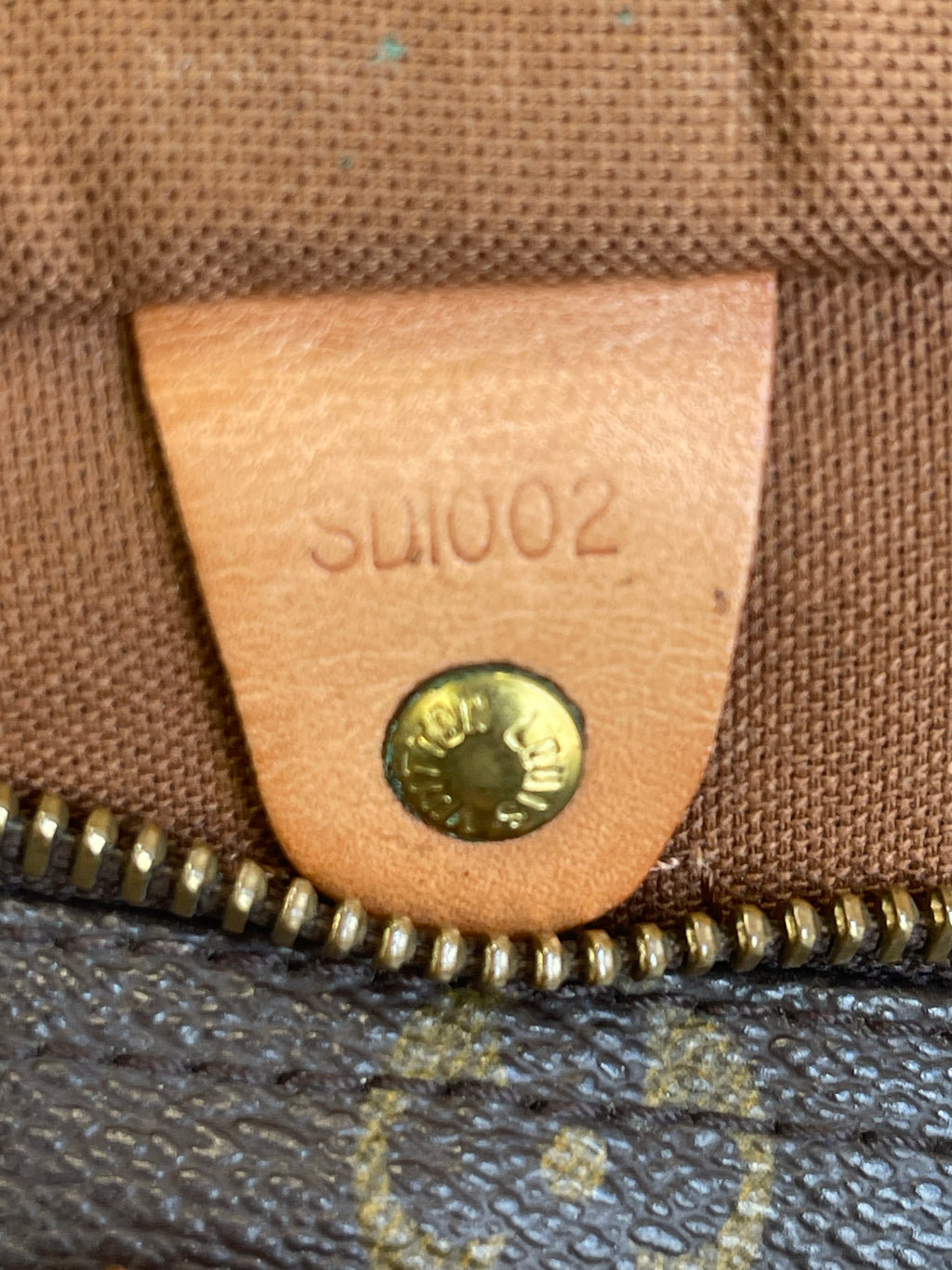 Speedy 25 en toile monogramme marron