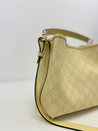 Sac GG Emblem en coton enduit grainé avec monogramme Gucci