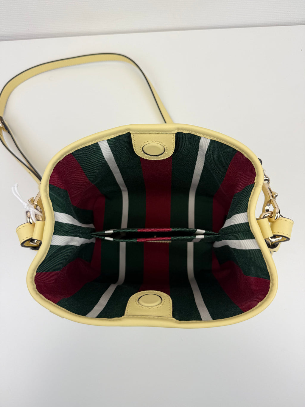 Sac GG Emblem en coton enduit grainé avec monogramme Gucci