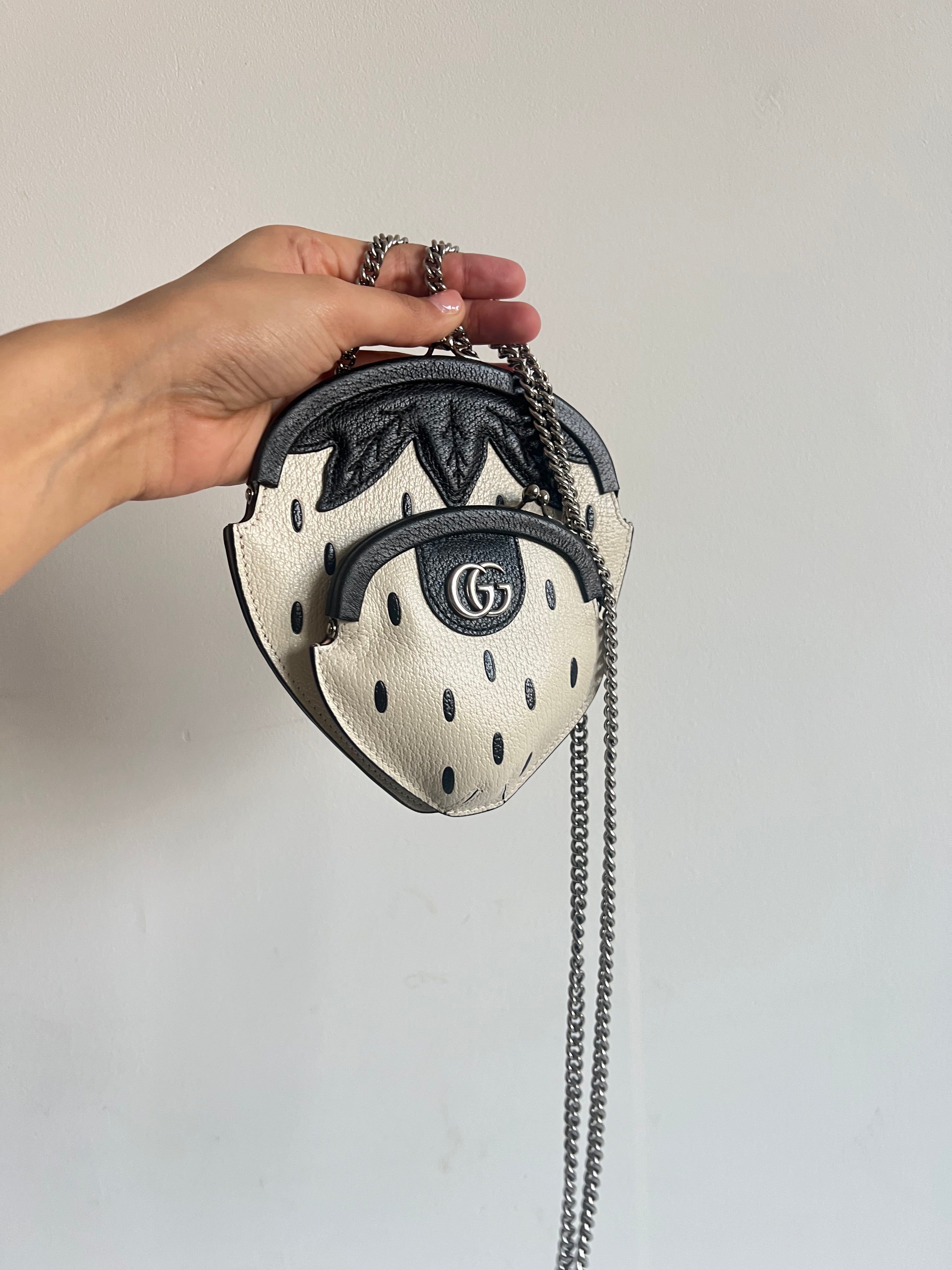 Sac à bandoulière Fruittini Strawberry Gucci