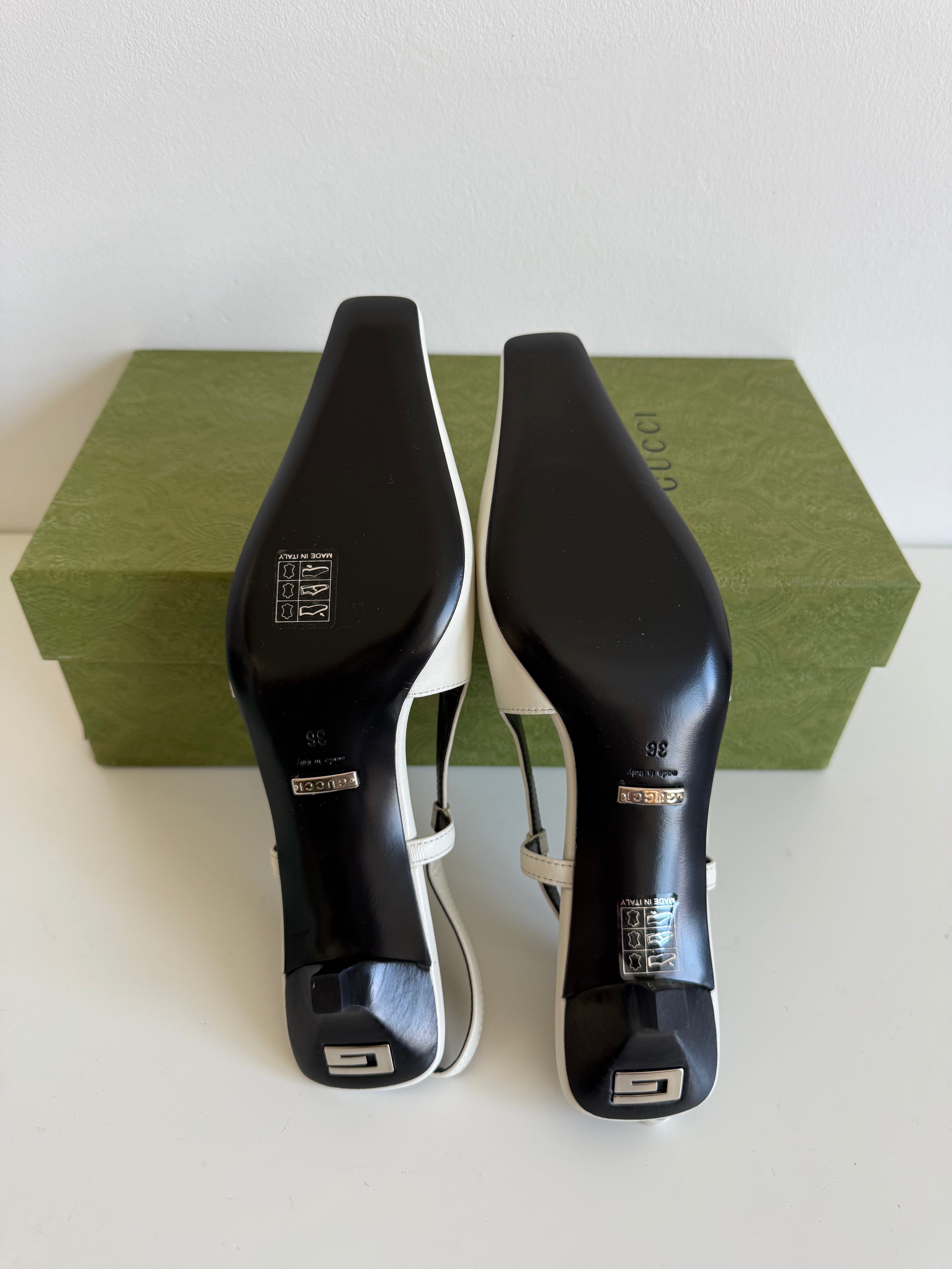 Talons Slingbacks Gucci