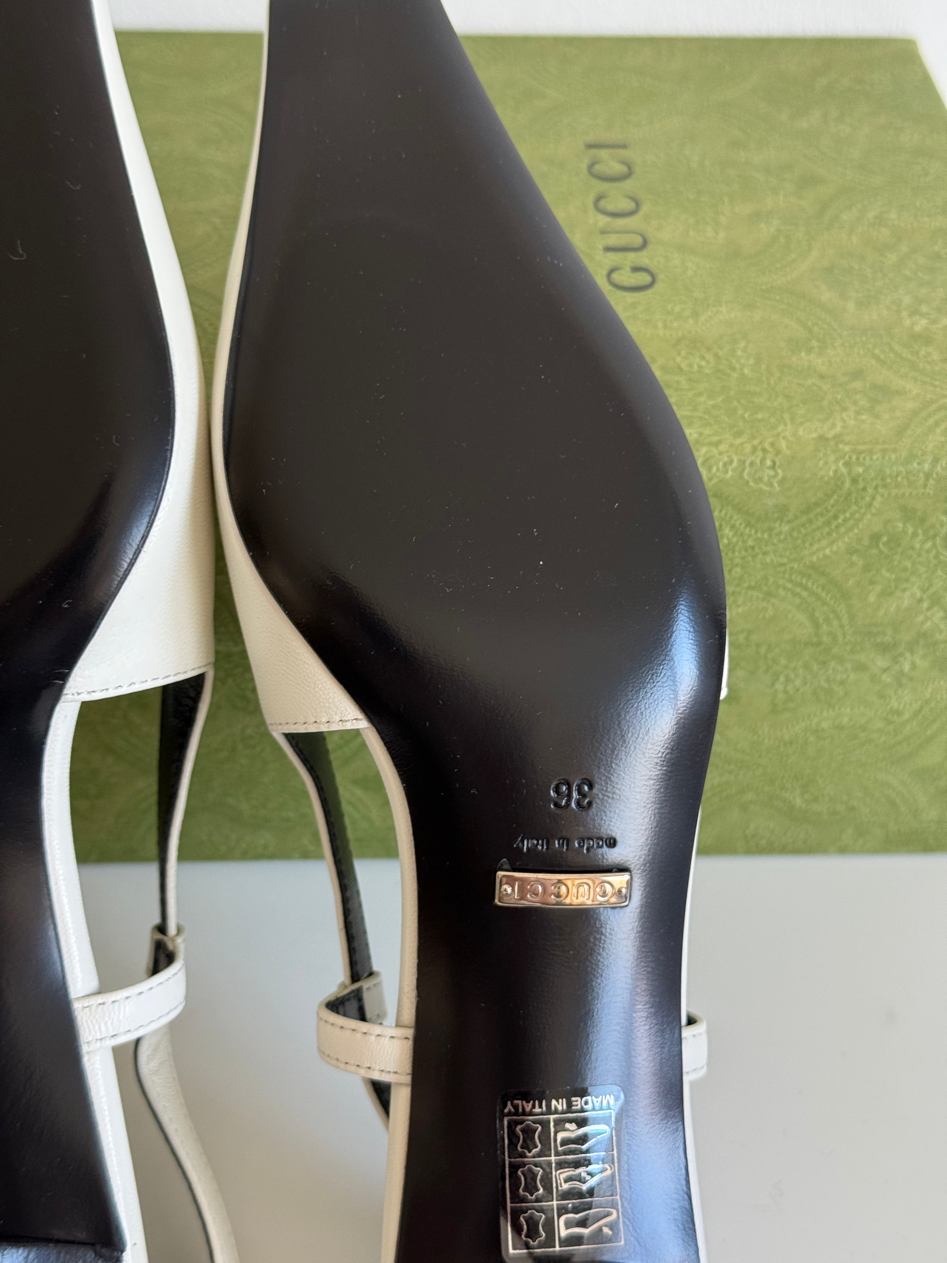 Talons Slingbacks Gucci