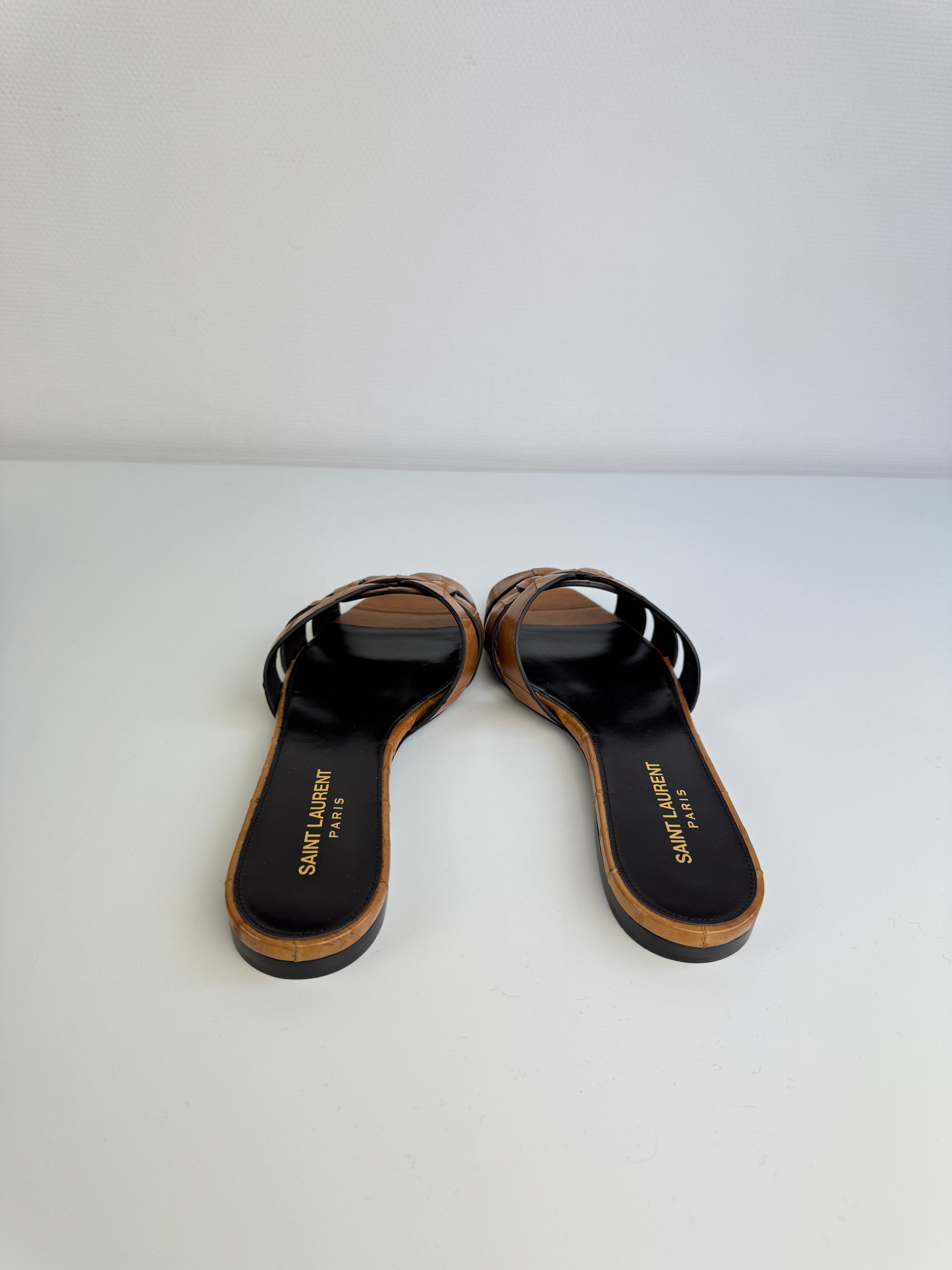 Sandales spartiates Tribute Saint Laurent