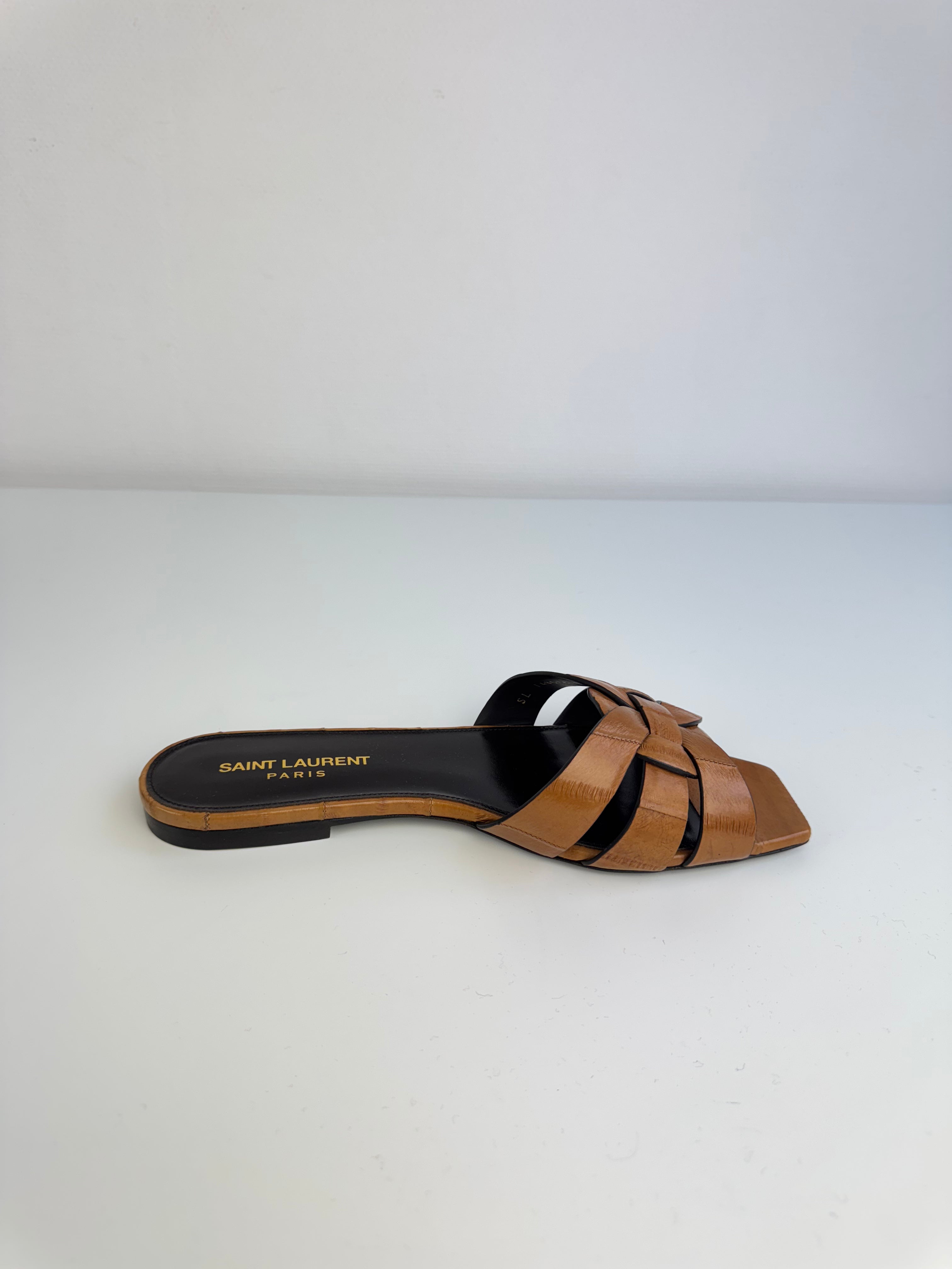 Sandales spartiates Tribute Saint Laurent