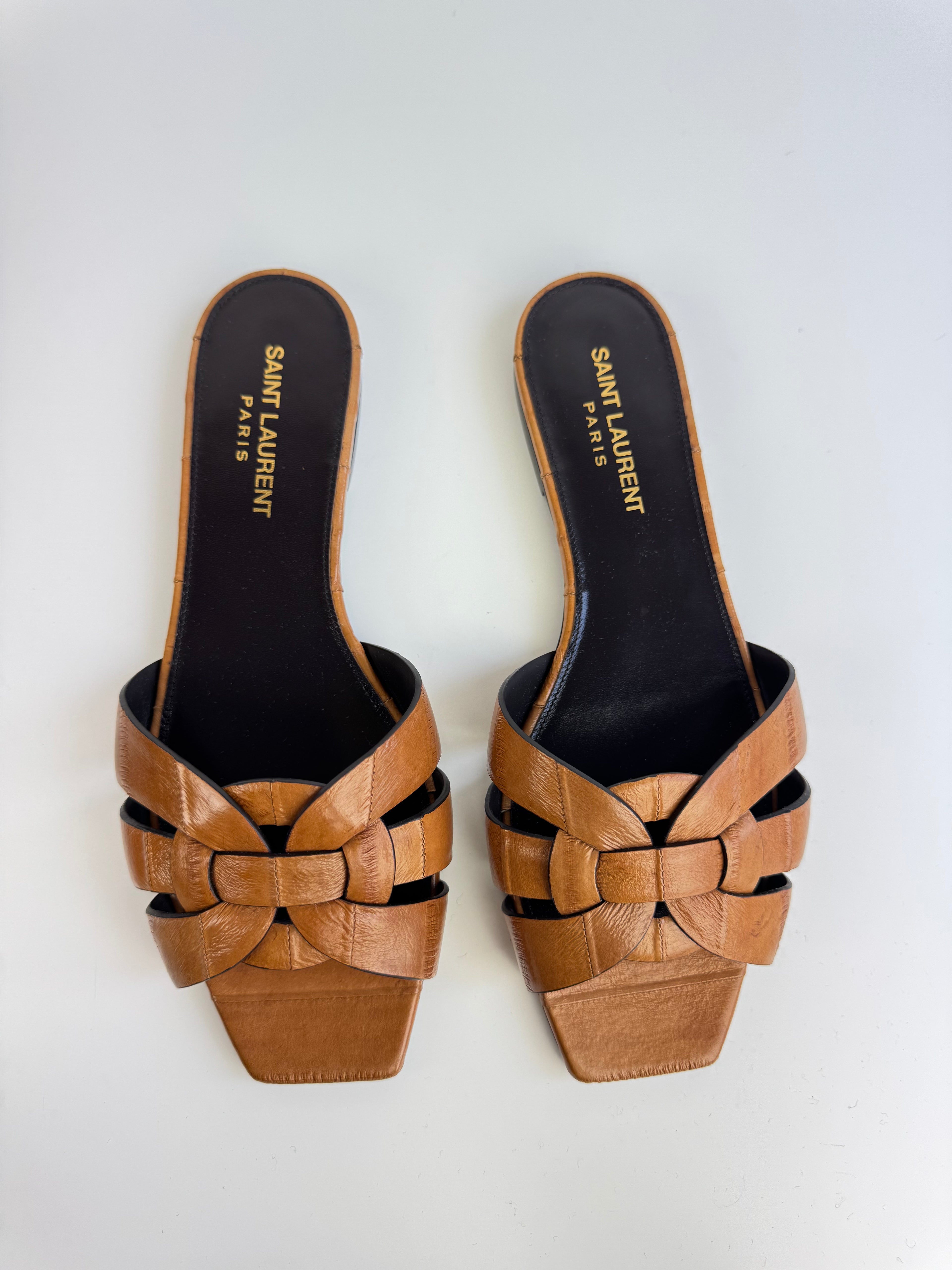 Sandales spartiates Tribute Saint Laurent