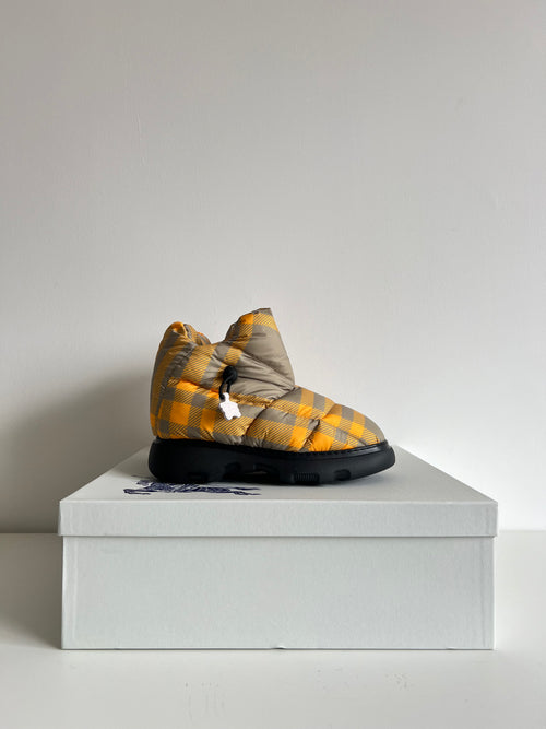 Bottines Pillow à carreaux
