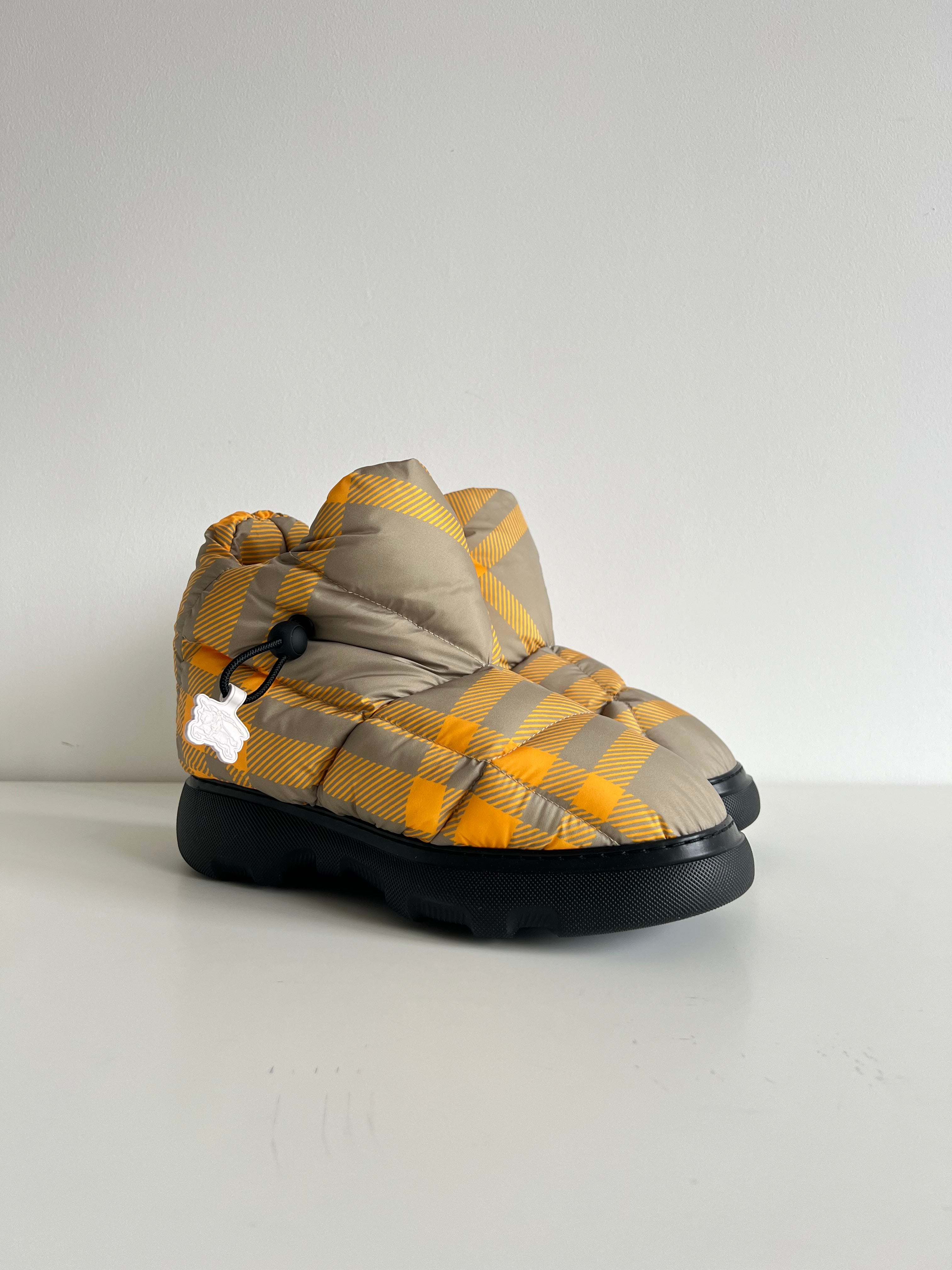 Bottines Pillow à carreaux