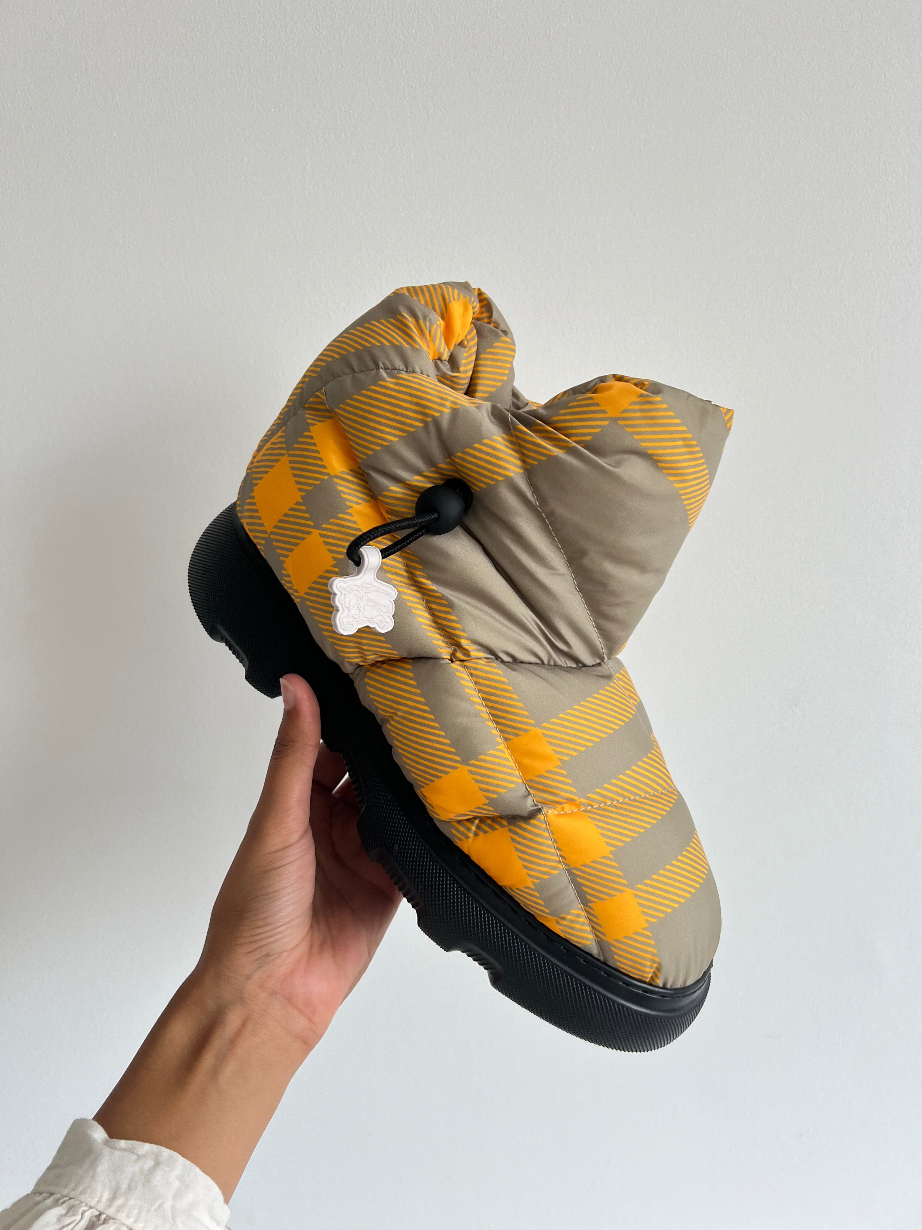Bottines Pillow à carreaux