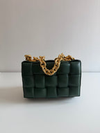 Chain Cassette en cuir