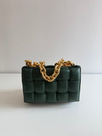 Chain Cassette en cuir
