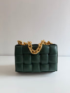 Chain Cassette en cuir