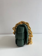 Chain Cassette en cuir