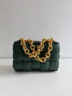 Chain Cassette en cuir