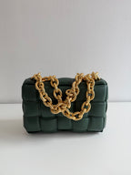 Chain Cassette en cuir