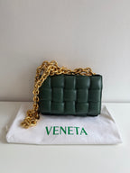 Chain Cassette en cuir